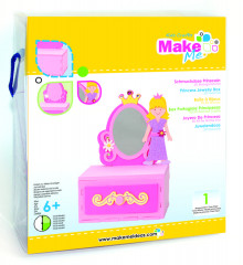 Kits for Kids Moosgummi 3D Prinzessin Schmuckdose