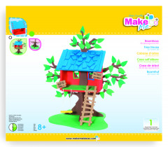Kits for Kids Moosgummi 3D Baumhaus