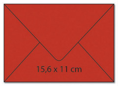 FSC Kuvert A6, terracotta