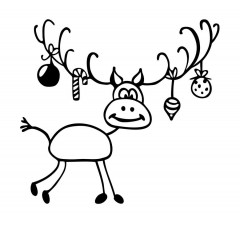 Holzstempel - Rudolf