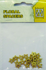 Floral Spacers gold