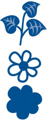 Creatables - filigrane Blumen trend