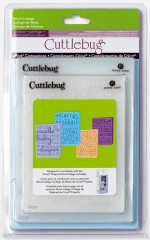 Embossing-Set word collage