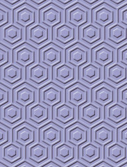 Embossing Folder - Hexagon Illusion
