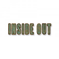 Decorative Strip Alphabet Die - Inside Out