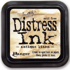 Distress Ink Kissen - Antique Linen