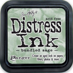 Distress Ink Kissen - Bundled Sage