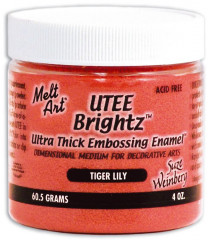UTEE Embossing Pulver Brightz tiger lily