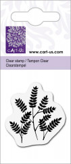 Mini Clear Stamps 3 Zweige mit Blatt