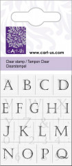 Mini Clear Stamps Alphabet 2 castle