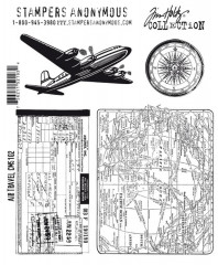 Cling Stamps Tim Holtz - Air Travel
