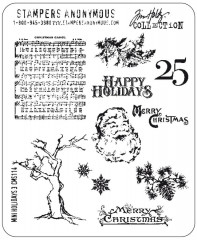 Cling Stamps Tim Holtz - Mini Holidays 3
