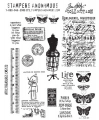 Cling Stamps Tim Holtz - Attic Treasures