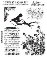 Cling Stamps Tim Holtz - Urban Tapestry