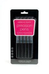 All Black Precision Pen Set