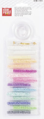 Rocailles Set pastellfarben