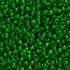 Rocailles transparent dunkelgrün
