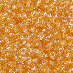 Rocailles transparent apricot
