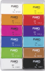 Fimo Soft Satz mit 12 Farben