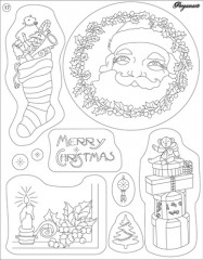 Clear Stamps Weihnachtsmann-Präsente