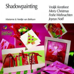 Shadowpainting Frohe Weihnachten NL-D-GB-F