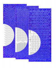 Sticker-C-Stitch® diamond Sticker violett