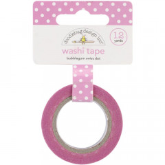 Washi Tape - Bubble Gum Swiss Dot