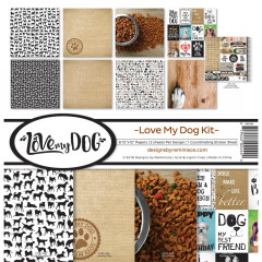 Love My Dog 12x12 Collection Kit