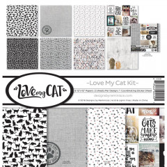 Love My Cat 12x12 Collection Kit