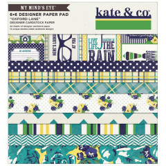 Kate and Co. Oxford Lane 6x6 Paper Pad