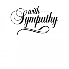 Embossing Folder - With Sympathy