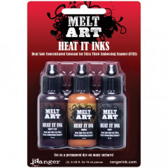Melt Art Heat It Dye Inks - Majestic Gems