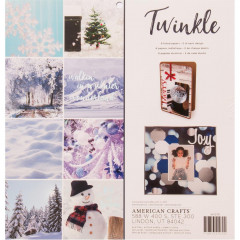Twinkle Holiday Photo Real 12x12 Paper Pad