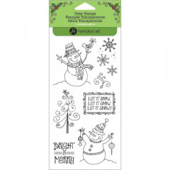 Clear Stamps - Festive Snowmen