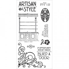 Cling Stamps - Artisan Style 1
