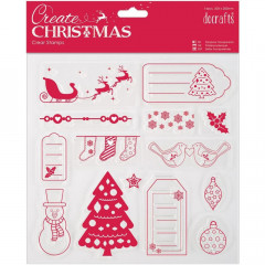 Clear Stamps - Create Christmas Merry Christmas