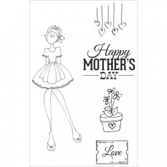 Julie Nutting Mixed Media Stamps - Mamas Day