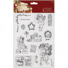 Clear Stamps - Victorian Christmas Santa