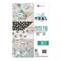 Zella Teal A4 Paper Pad