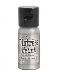 Distress Paint - Brushed Pewter (Flip Cap)