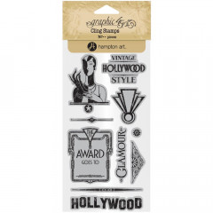 Cling Stamps - Vintage Hollywood 3
