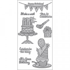 Cling Stamps - Party Time
