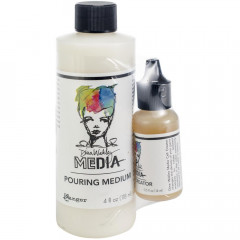 Dina Wakley Media Pouring Medium and Cell Creator Set