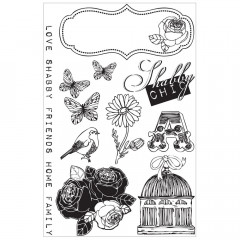 Cling Stamps - Lady Bird