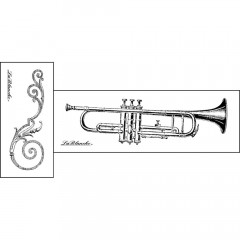 Silicon Stamp - Trumpet