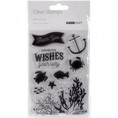 Clear Stamps - Mermaid Tails