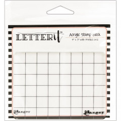 Ranger Letter It Acrylic Stamping Block