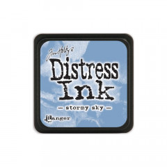 Distress Mini Ink Kissen - Stormy Sky