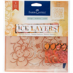 Ice Layers Adhesive Textures - Floral