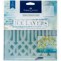 Ice Layers Adhesive Textures - Lattice